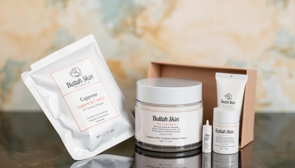 Buttah Skin Supreme Skin Kit In a Black masculine presentation