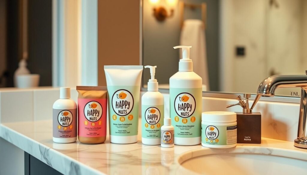 Happy Nuts hygiene products